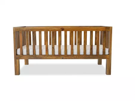Clara Baby Crib (Cot) with Mattress (46 X 22 X 3)